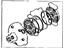 Toyota 88335-01020 Gasket Kit, Overhaul, Passenger Side
