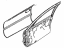 Toyota 67001-02020 Panel Sub-Assembly, Front Door, Passenger Side