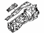 Toyota 53701-01020 Apron Sub-Assembly, Front Fender, Passenger Side