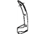 Toyota 76927-47020 Mud Guard, Passenger Side