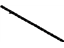 Toyota 28876-28020 Duct, Battery Insulator