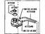 Toyota 47220-47020 Reservoir Assembly