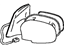 Toyota 87940-47030-A0 Mirror Assembly, White, Driver Side