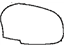 Toyota 87915-12010-A1 Cover, White, Passenger Side