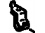Toyota 90949-01B40 Clamp(For Parking Brake Cable)