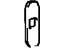 Toyota 73136-16010-04 Cover, Shoulder Belt Anchor, Driver Side