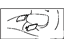 Toyota 45186-44010-B7 Lower Cover