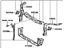 Toyota 53210-07050 Radiator Support, Front