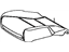 Toyota 71511-07010 Seat Cushion Pad, Passenger Side