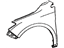 Toyota 53811-07080 Fender, Passenger Side
