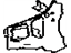 Toyota 61104-07010 Cowl Side, Driver Side