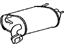 Toyota 17430-0P230 Rear Muffler, Passenger Side