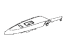 Toyota 74233-07010 Panel, Front Door Armrest Base, Lower Passenger Side