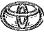 Toyota 53141-07010 Emblem, Radiator Grille (Or Front Panel)