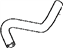 Toyota 16281-0P130 Water Hose