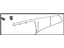 Toyota 55012-07010-A1 Upper Trim Panel, Passenger Side
