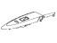 Toyota 74273-07010 Panel, Rear Door Armrest Base, Lower Passenger Side