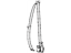 Toyota 73210-0E080-A0 Belt Assembly, Front Seat Outer, Passenger Side