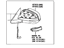 Toyota 87940-0E120 Mirror Assembly, Outer Rear View, Driver Side