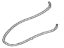 Toyota 90068-33213 Hose, Rear Washer (From Joint To Joint)