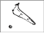 Toyota 76088-0E020 Spoiler Sub-Assembly, Rear Side, Driver Side