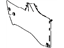 Toyota 58816-0E040-A0 Insert Panel, Flaxen, Front Driver Side