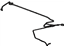 Toyota 86101-0E490 Antenna Cable, Center