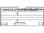 Toyota 11298-0P480 Emission Label