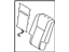 Toyota 71077-0E100-B2 Cover, Rear Seat Back, Passenger Side (For Separate Type)