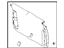 Toyota 64780-0E060-A0 Lower Trim Panel, Flaxen, Rear