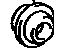 Toyota 90480-25033 Grommet(For Brake Tube)