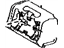 Toyota 74412-48030 Cooling Duct