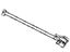 Toyota 73220-0E070-A0 Belt Assembly, Front Seat Outer, Driver Side