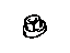 Toyota 90178-10017 Nut(For Front Suspension Support)