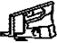 Toyota 61146-33050 Gusset, Front Body Pillar, Lower Driver Side