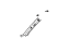 Toyota 62220-33140-B0 Garnish, Front Pillar, Driver Side