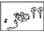 Toyota 69055-33420 Lock Cylinder, Rear