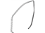 Toyota 62312-33070-B1 Weatherstrip, Front Door Opening Trim, Driver Side