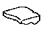 Toyota 63347-33020 Headliner Silencer, Passenger Side