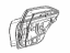 Toyota 67004-33161 Panel Sub-Assembly, Rear Door, Driver Side