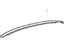 Toyota 75556-33030 Moulding, Roof Drip Side Finish, Center Driver Side