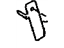 Toyota 31406-48020 Bracket Sub-Assembly, Flexible Hose