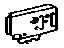 Toyota 57107-33031 Extension, Front Side Member, Passenger Side