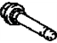 Toyota 47715-0T010 Pin, Front Disc Brake Cylinder Slide