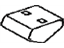 Toyota 71096-33020-B2 Headrest Cover, Rear