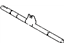 Toyota 33244-42010 Shaft, Gear Shift Fork