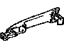 Toyota 69211-28070-A0 Handle, Outside, White, Front