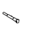 Toyota 33511-33020 Shaft, Control (For Floor Shift)