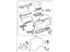 Toyota 04111-20041 Gasket Kit, Engine Overhaul, Passenger Side