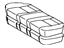 Toyota 71460-33120-B0 Seat Cushion, Rear